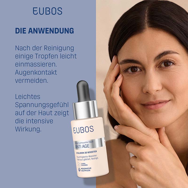 EUBOS Anspruchsvolle Haut ANTI-AGE HYALURON 3D BOOSTER 30 ml Gel