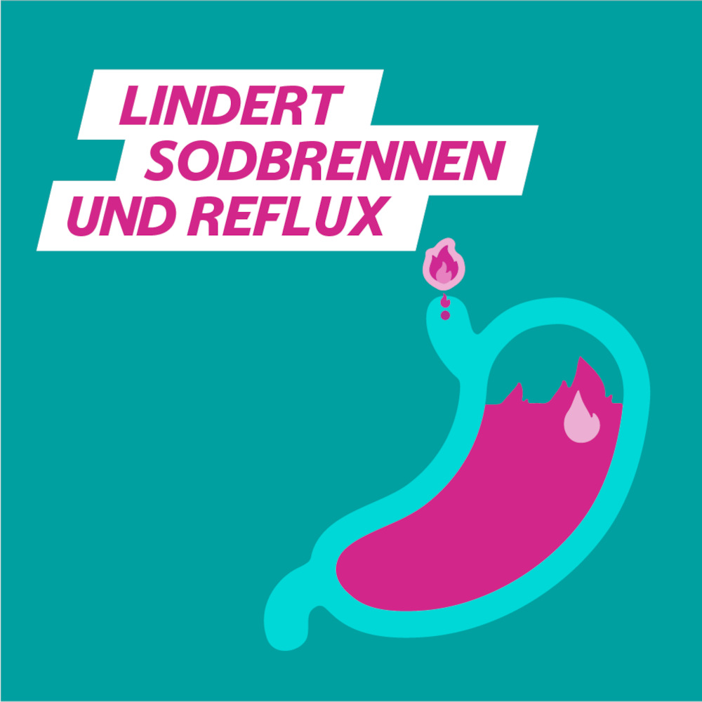 GAVISCON DUAL Bei Sodbrennen 16 St Kautabletten