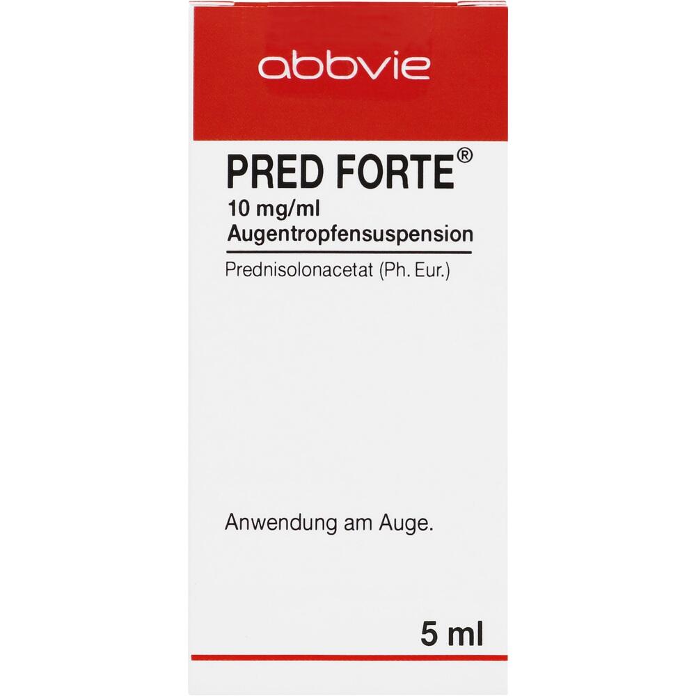 PRED forte 10 mg/ml Augentropfensuspension 5 ml Augentropfen