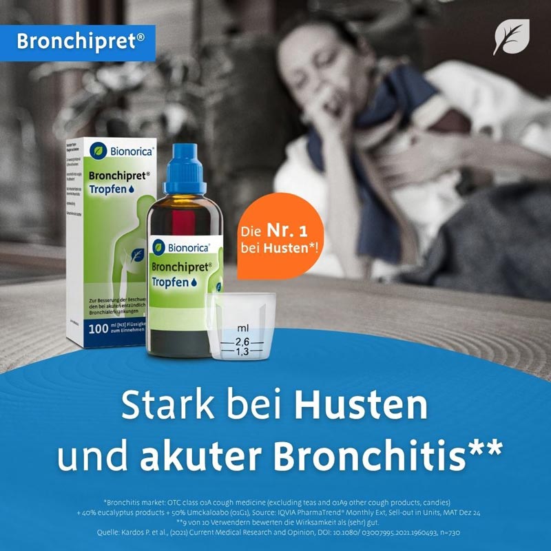 Bronchipret Tropfen 50 ml Flüssigkeit zum Einnehmen