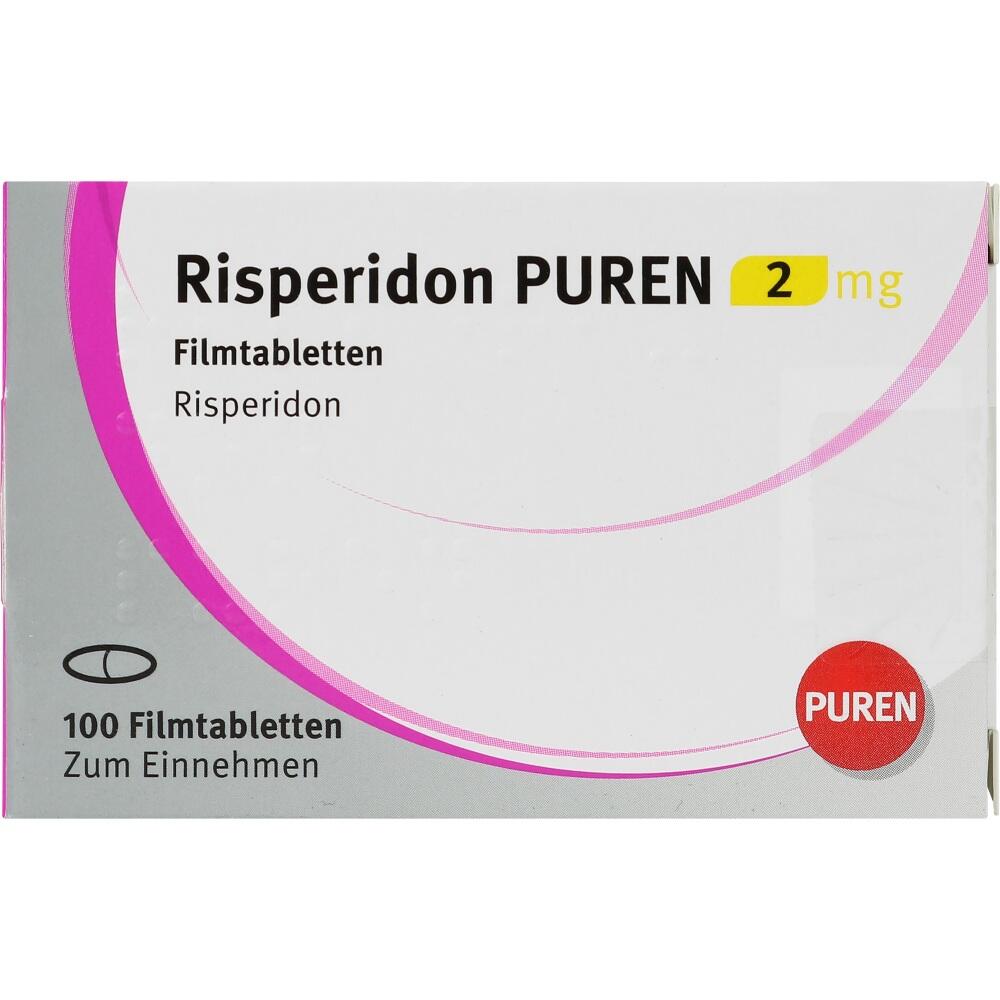 Risperidon PUREN 2mg 100 St Filmtabletten