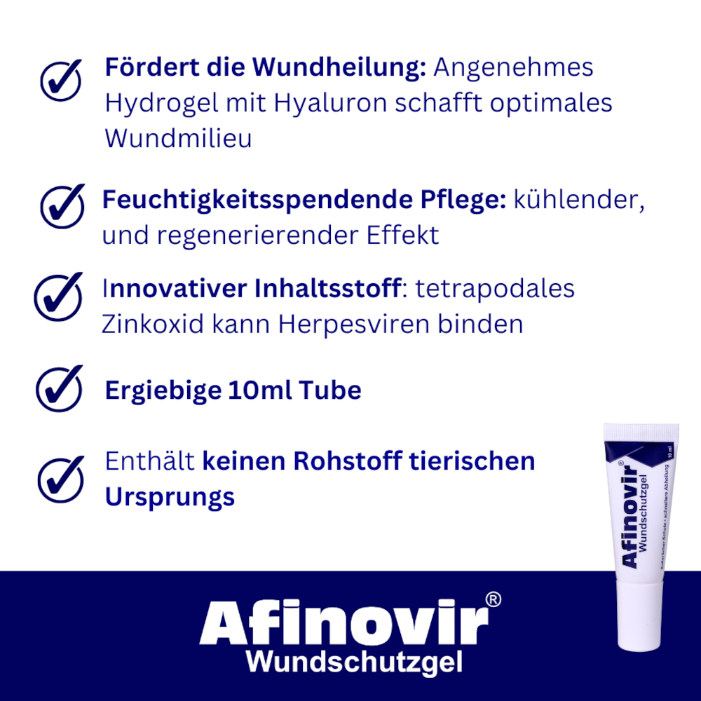 Afinovir Wundschutzgel 10 ml Gel