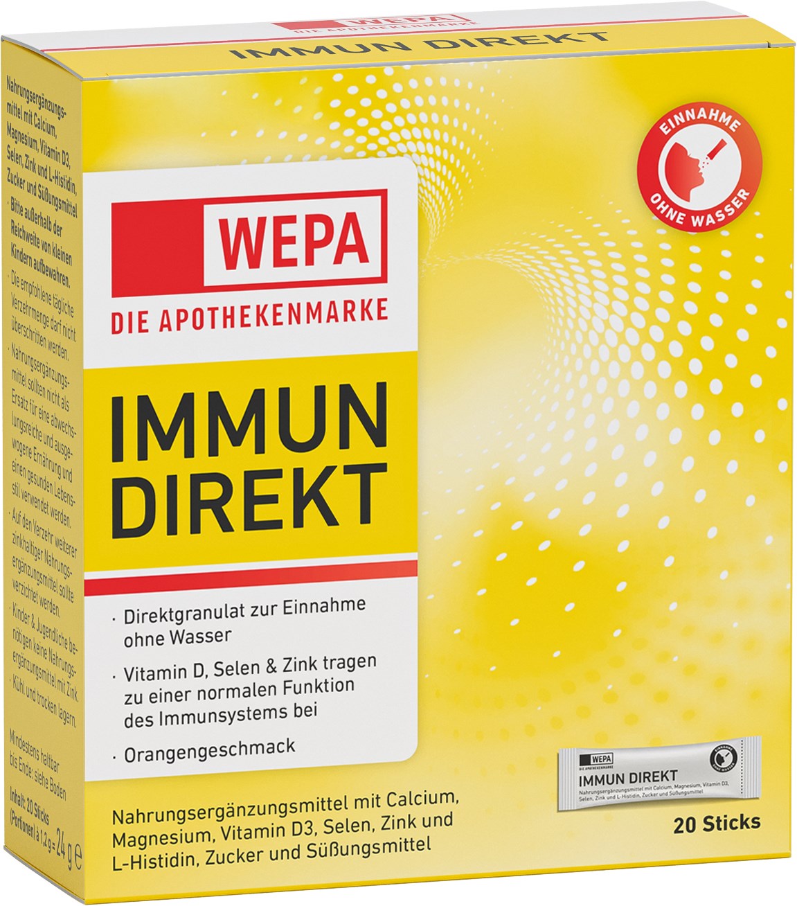 WEPA IMMUN DIREKT 20 St Pulver