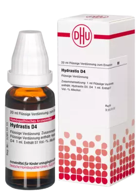 HYDRASTIS D 4 Dilution 20 ml Dilution