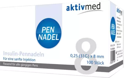 PEN NADELN Universal 8 Kanülen 0,26x8 mm 100 St
