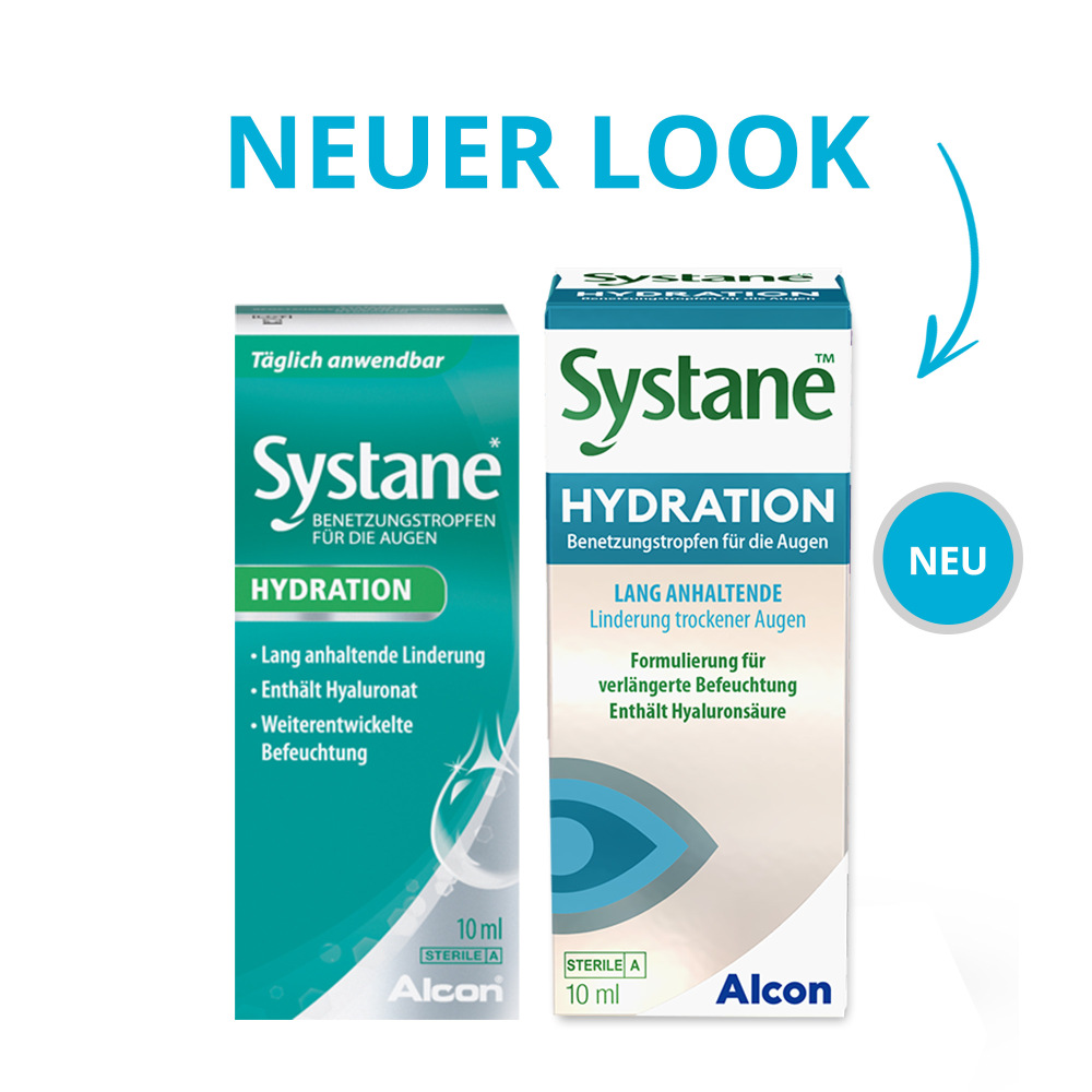 Systane Hydration Benetzungstropfen für die Augen 10 ml Augentropfen