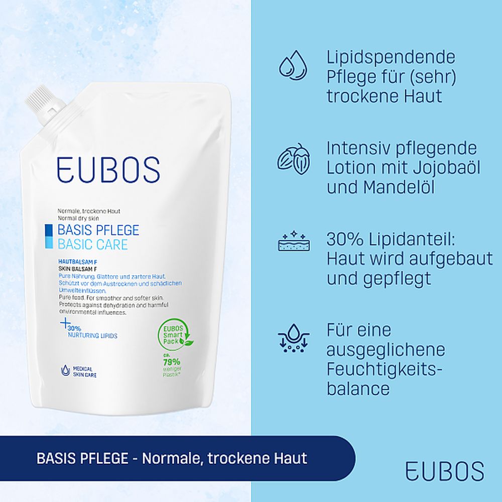 EUBOS HAUTBALSAM F Lotio Nachfüllbeutel 400 ml Lotion