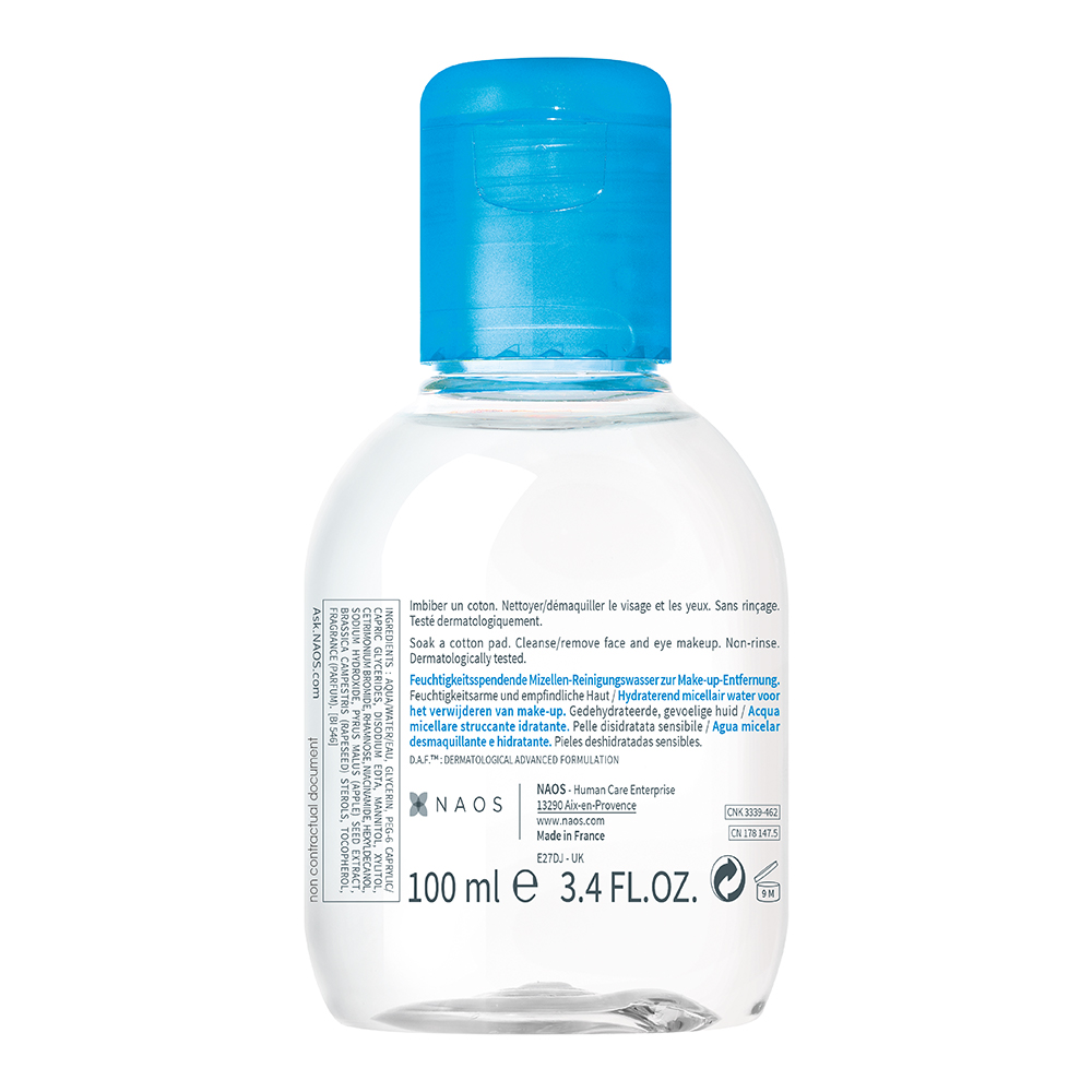 BBIODERMA Hydrabio H2O Feuchtigkeitsspendendes Mizellen-Reinigungswasser  100 ml Lösung