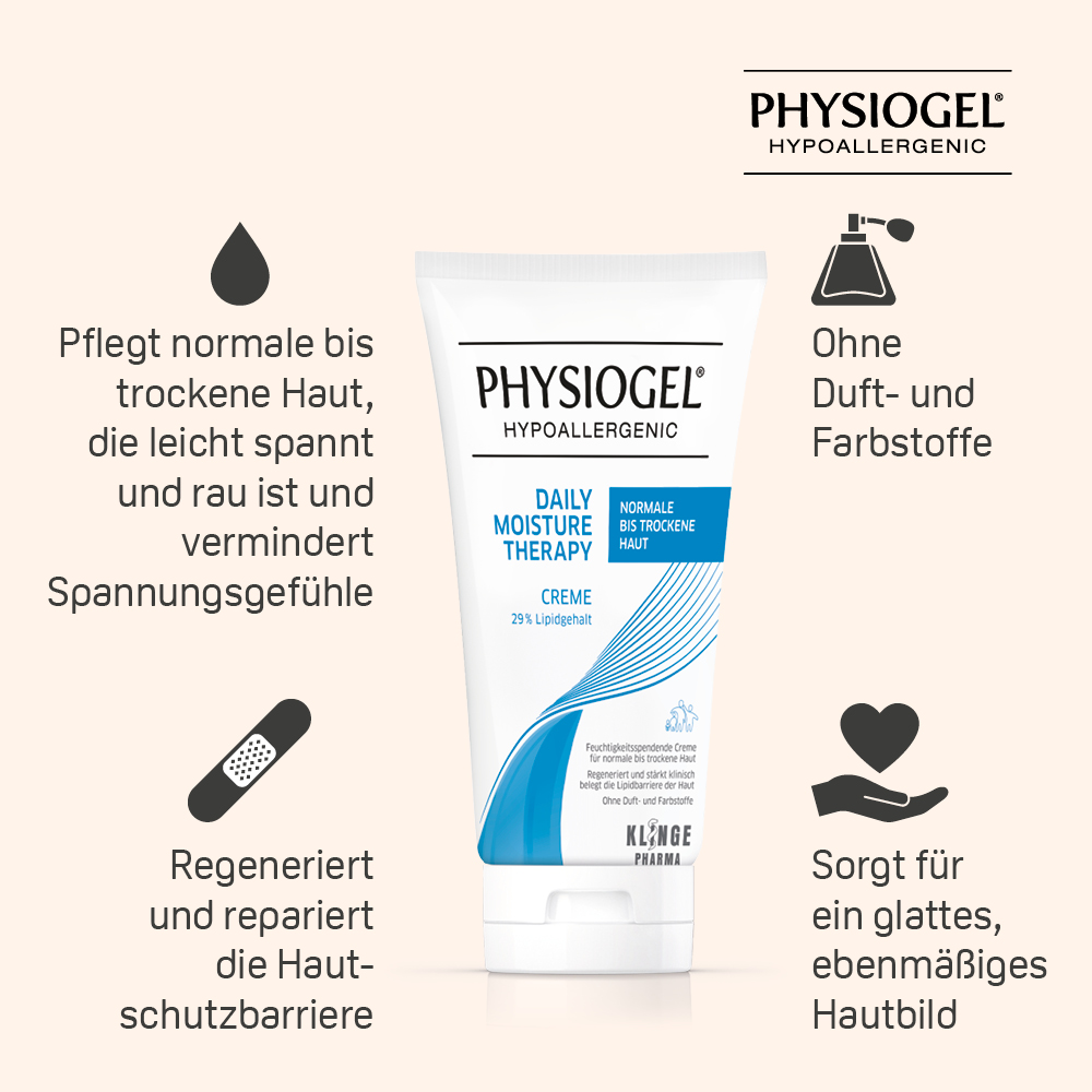 PHYSIOGEL Daily Moisture trockene Haut Pflege-Set 1 Sparset