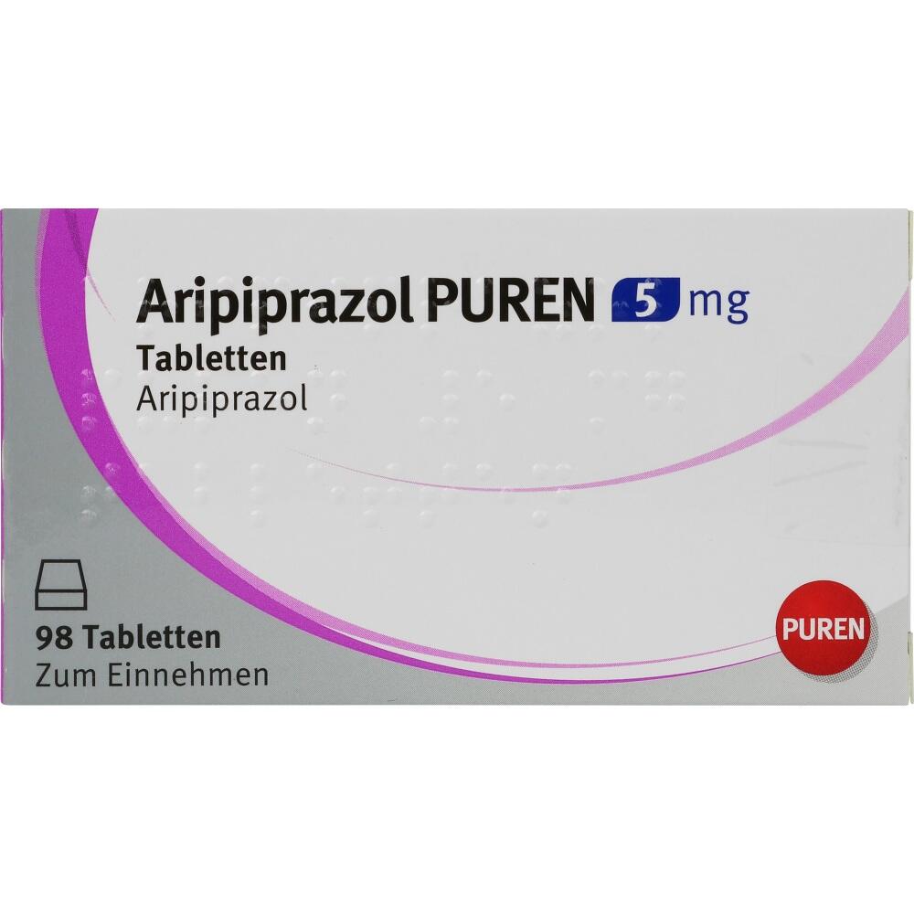 Aripiprazol PUREN 5mg 98 St Tabletten