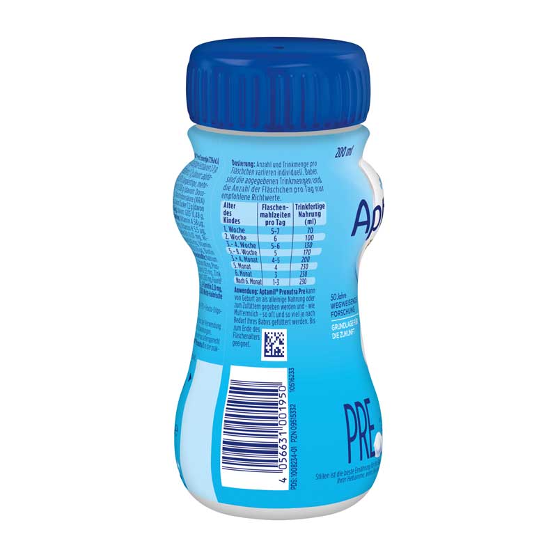 Aptamil PRE ANFANGSMILCH trinkfertig 200 ml Flüssigkeit