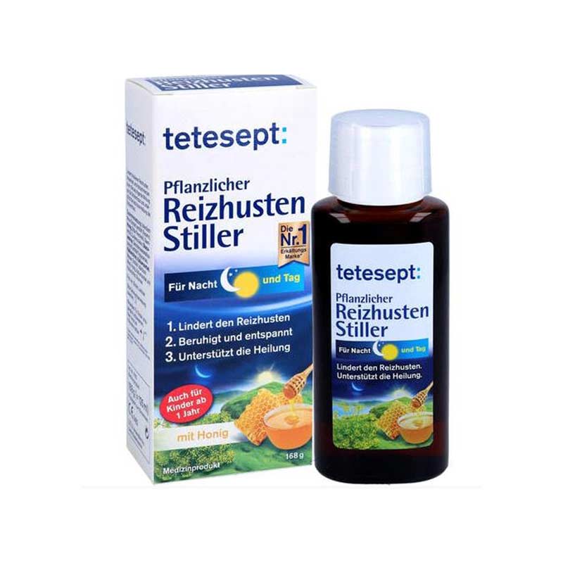 tetesept Pflanzlicher Reizhusten Stiller 168 g Flüssigkeit zum Einnehmen
