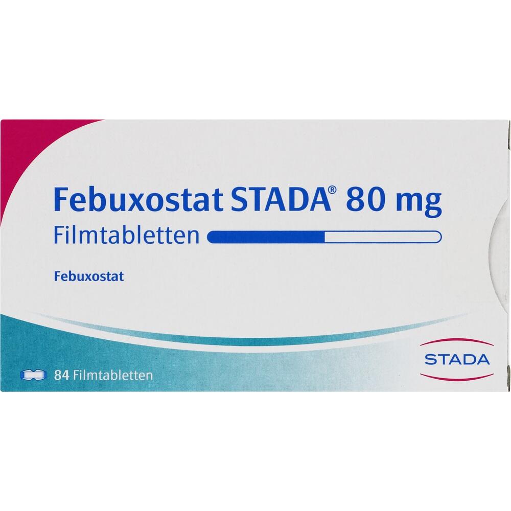 Febuxostat STADA 80 mg 84 St Filmtabletten