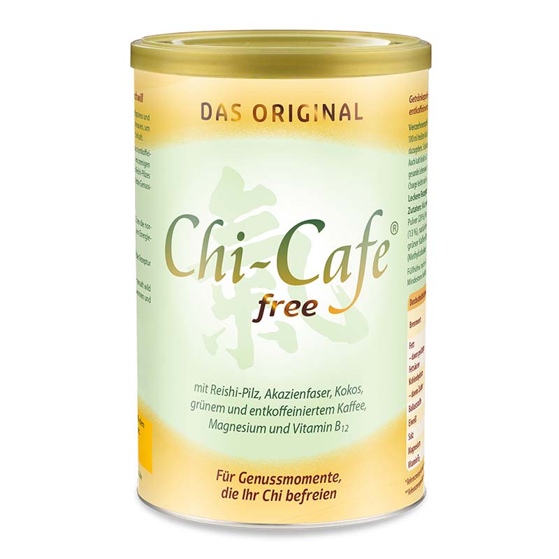 Chi-Cafe free Wellness Kaffee entkoffeiniert + Akazienfaser
