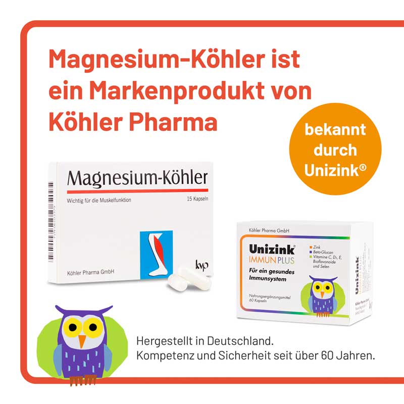 Magnesium-Köhler 1X15 St Kapseln