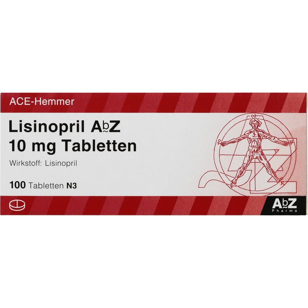 Lisinopril AbZ 10mg 100 St Tabletten