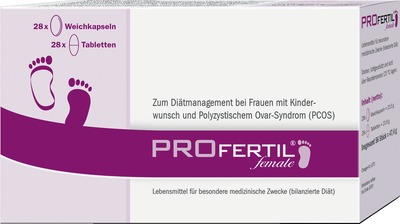 PROFERTIL female Tbl./Kps.Kombipckg.1 Monat 1 St Kombipackung