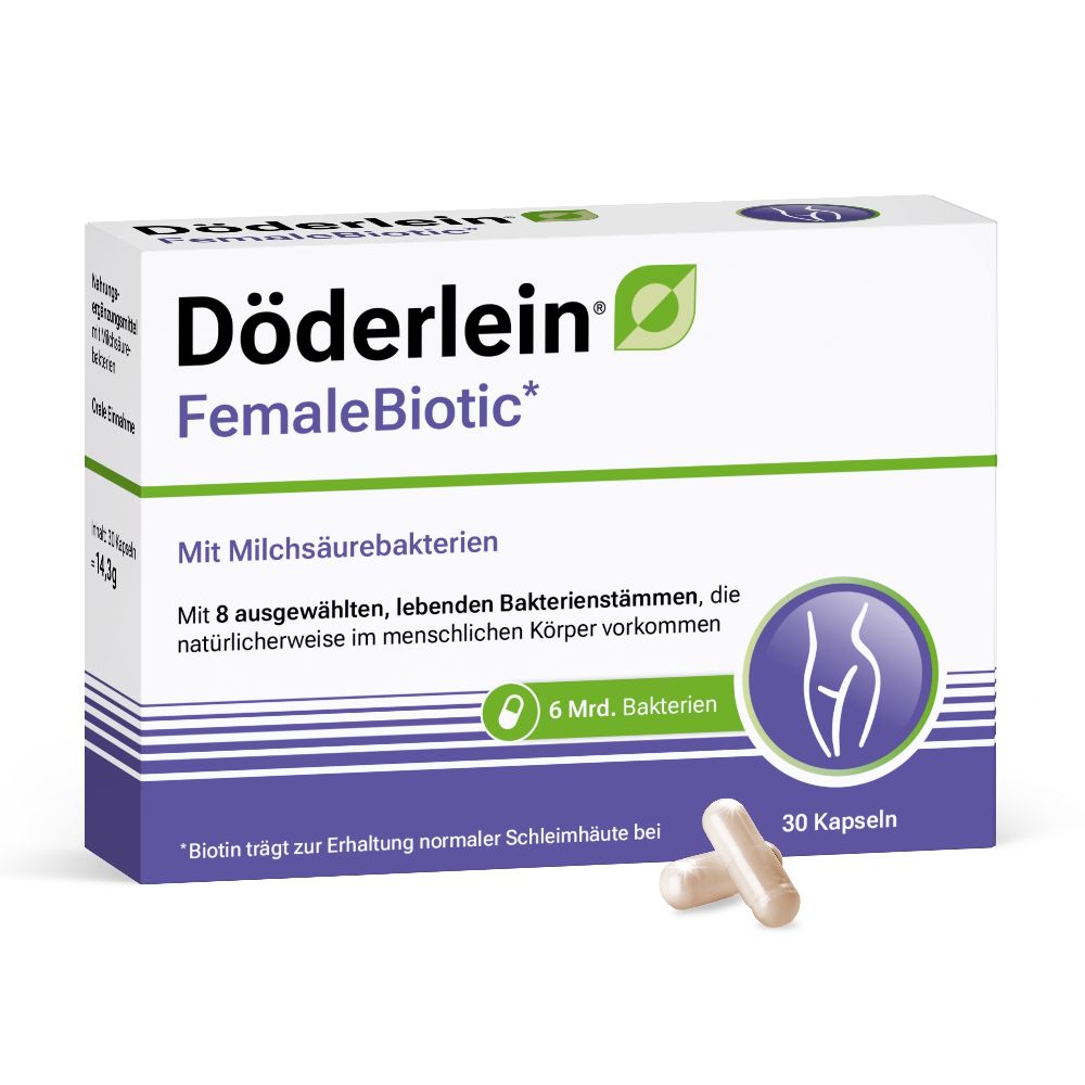 Döderlein FermaleBiotic 30 St Kapseln