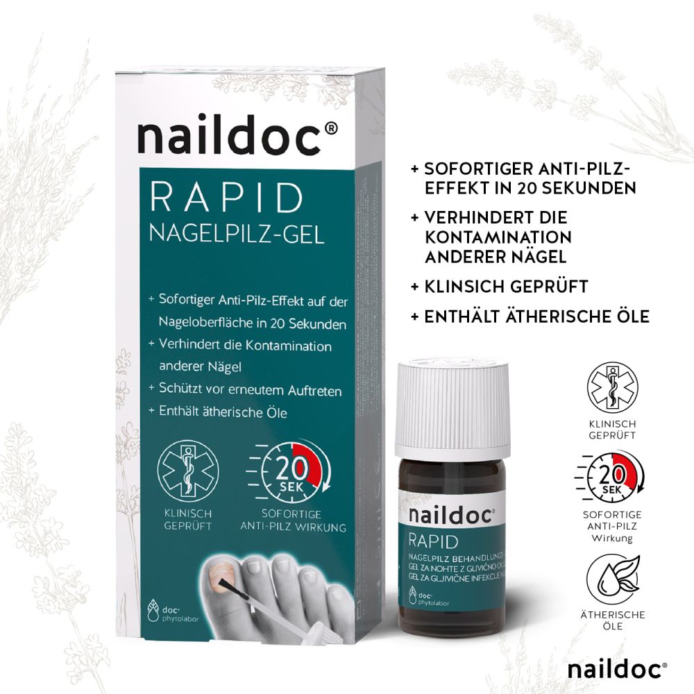 naildoc RAPID NAGELPILZ-GEL 5 ml Gel