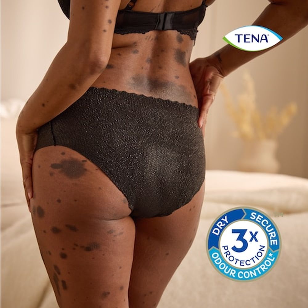 TENA Silhouette Plus BLACK L 10 St