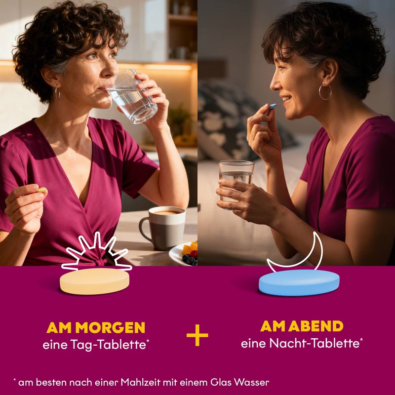 EUNOVA MENOPAUSE TAG & NACHT 60 St Tabletten