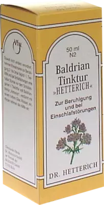 Baldriantinktur Hetterich 50 ml Tinktur
