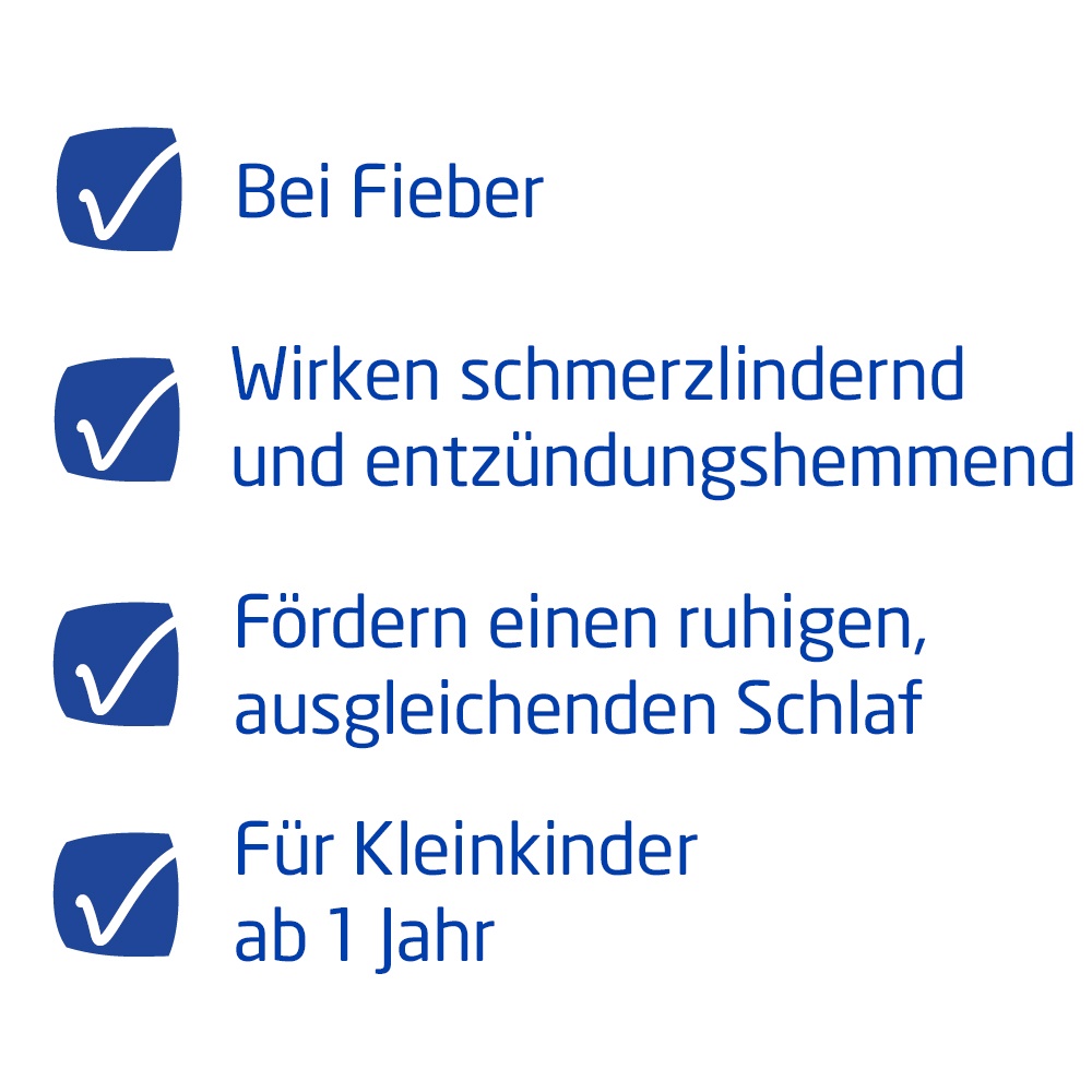 WELEDA Fieber- und Zahnungszäpfchen 10 St Suppositorien