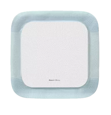 BIATAIN Silicone Schaumverband 17,5x17,5 cm 5 St Verband