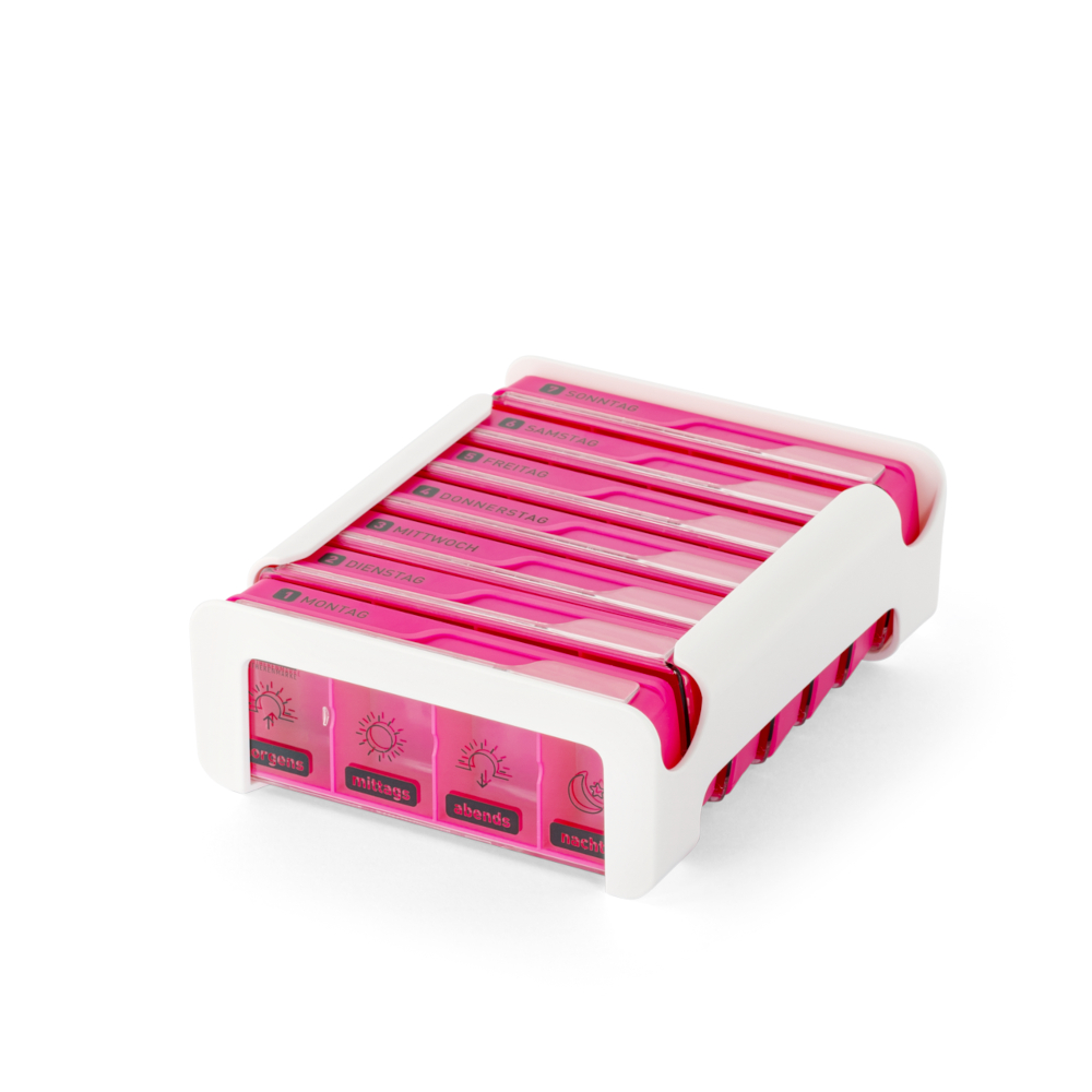 WEPA 7 Tage Compact Wochenmagazin weiß/pink 1 St