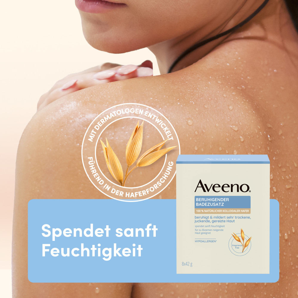 Aveeno Beruhigender Badezusatz  8X42 g Bad