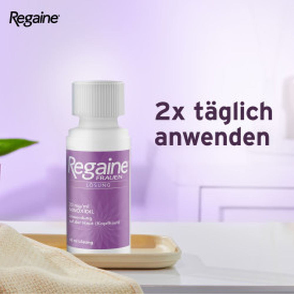 REGAINE Frauen Lösung (1 Monats Packung) bei erblich bedingtem Haarausfall
