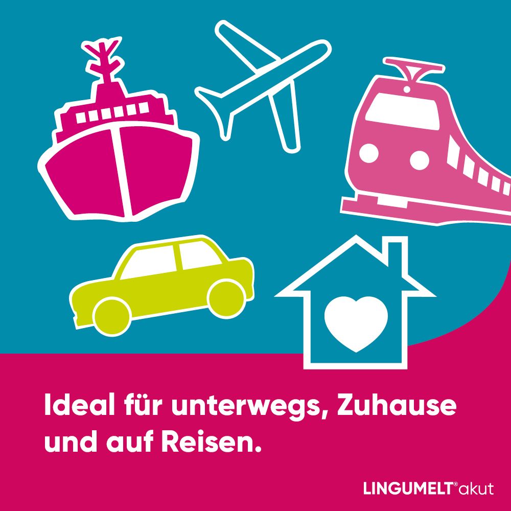 LINGUMELT akut 6 St Schmelztabletten