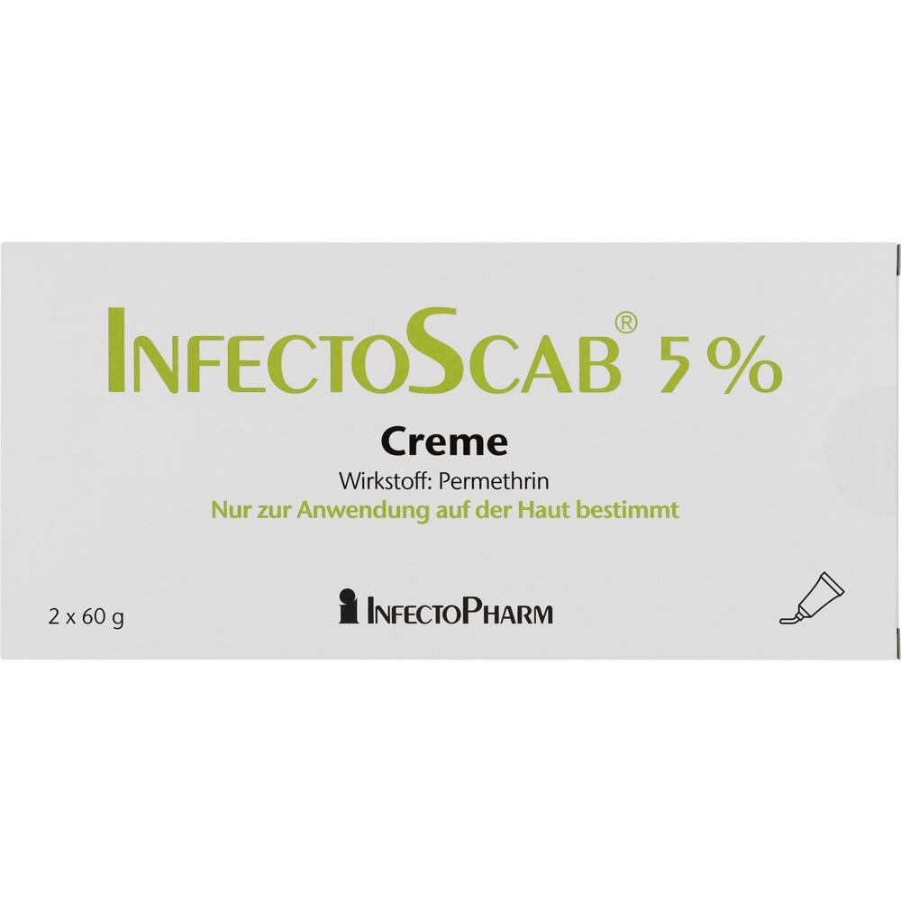 InfectoScab 5% 2X60 g Creme