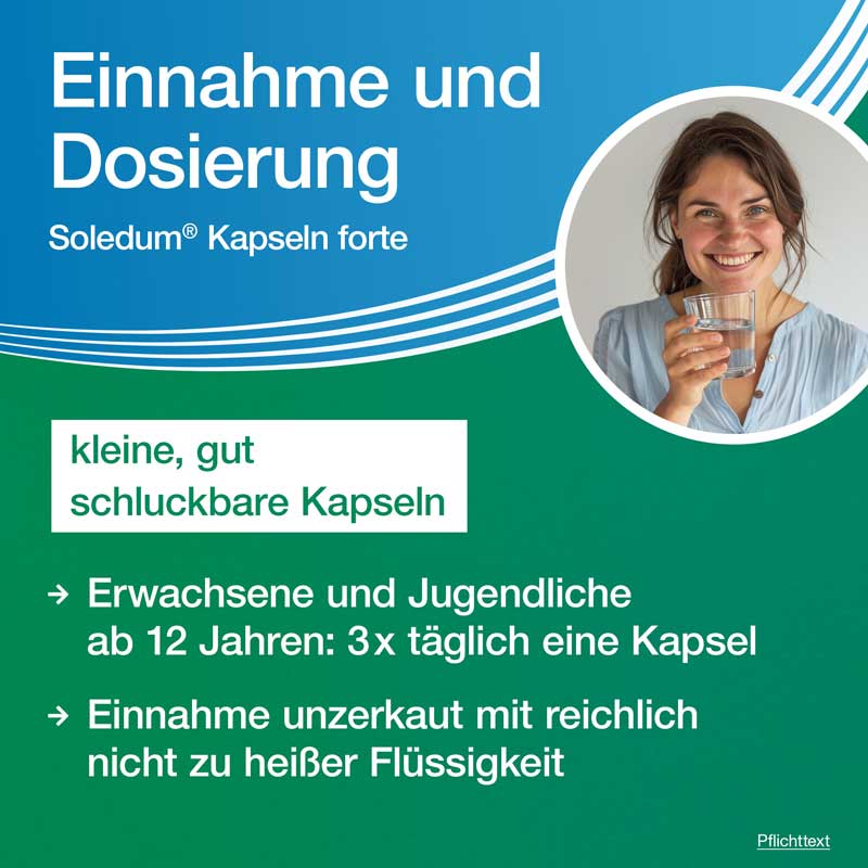 Soledum forte 100 St Kapseln magensaftresistent