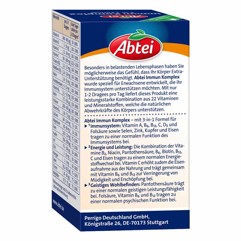 Abtei Immun Komplex 40 St Dragees