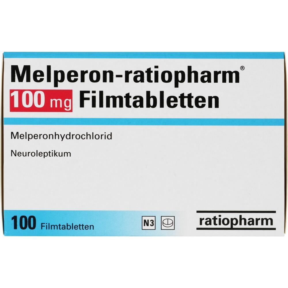 Melperon-ratiopharm 100mg 100 St Filmtabletten