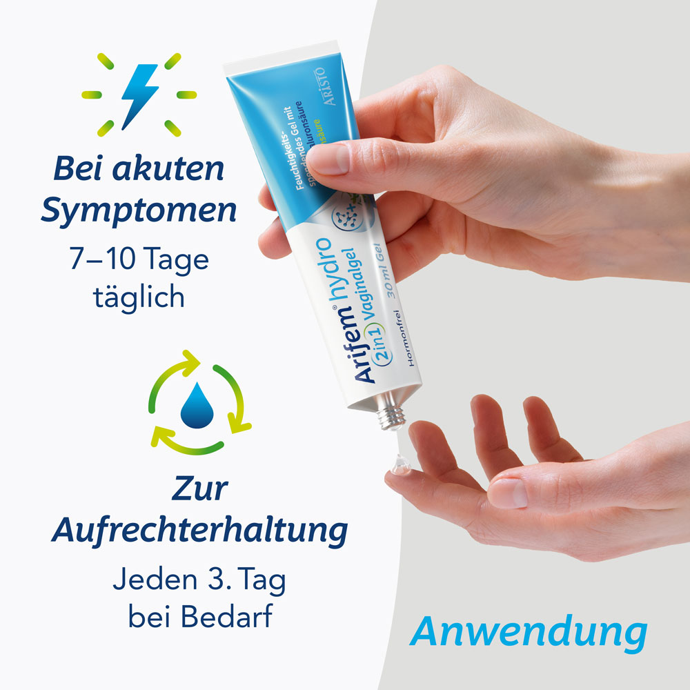 Arifem hydro 2in1 Vaginalgel 30 ml Vaginalgel