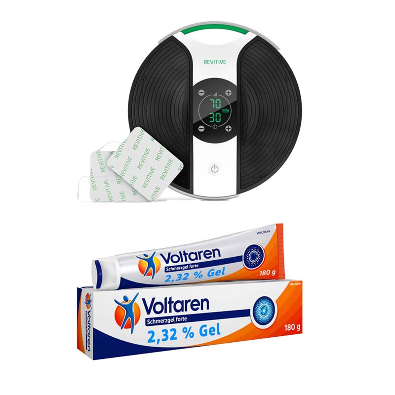 REVITIVE Medic Plus Knie + Voltaren Set 1 St Sparset