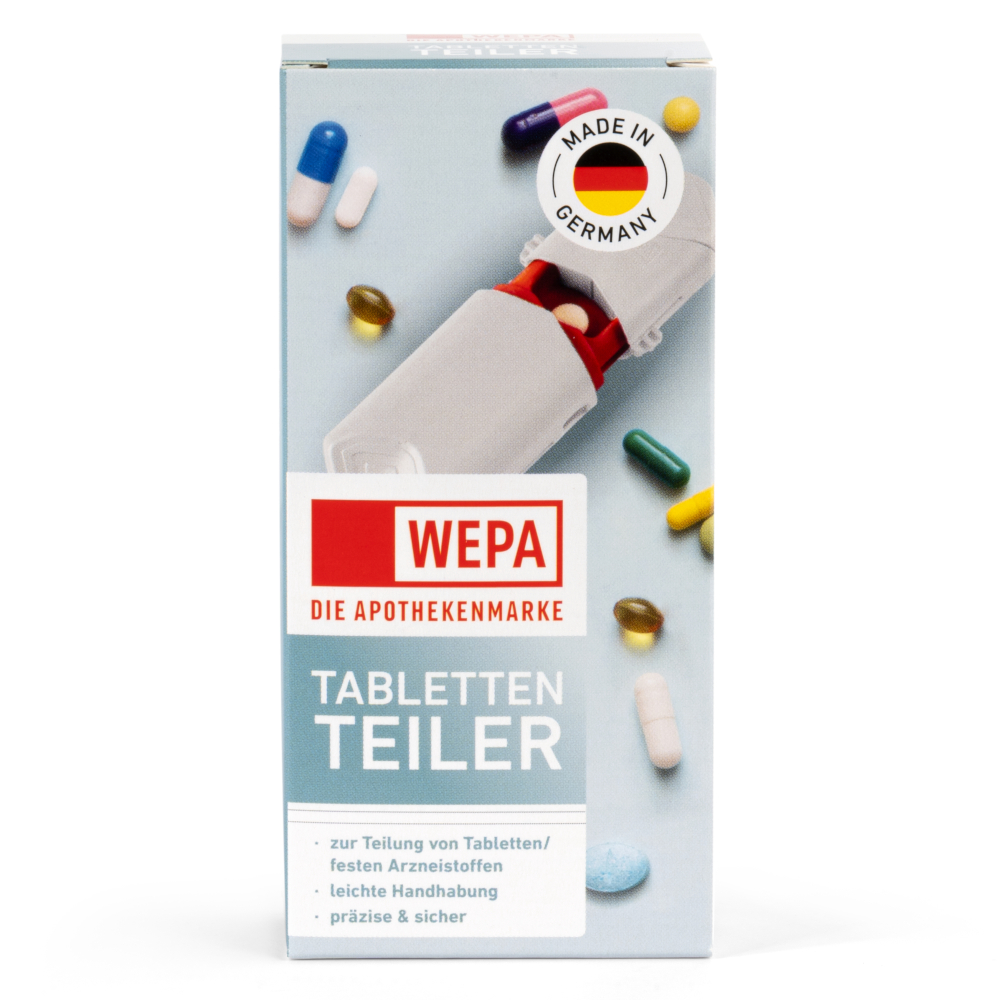 WEPA Tablettenteiler farbig  1 St