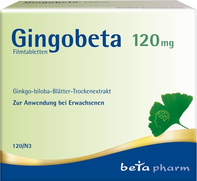 Gingobeta 120mg 120 St Filmtabletten