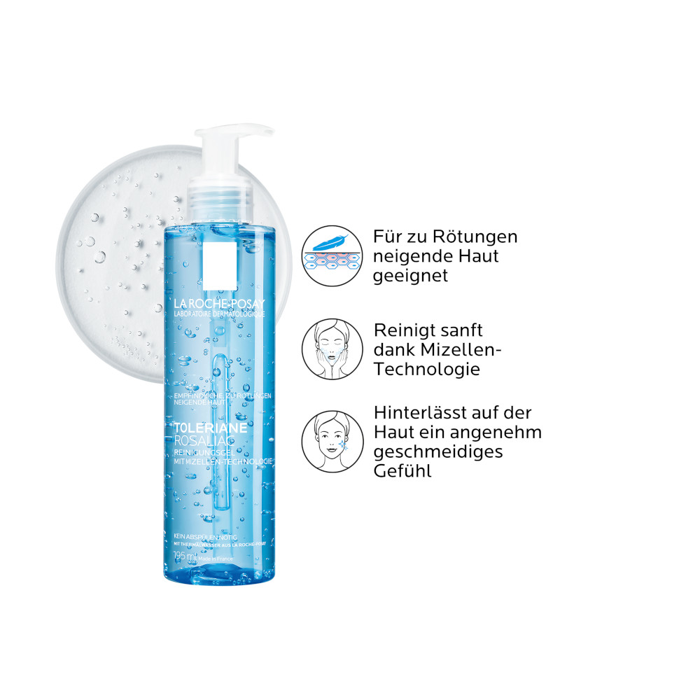 LA ROCHE-POSAY Rosaliac Reinigungsgel 195 ml Gel