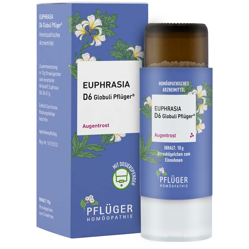 Euphrasia D6 Globuli Pflüger 10 g Globuli