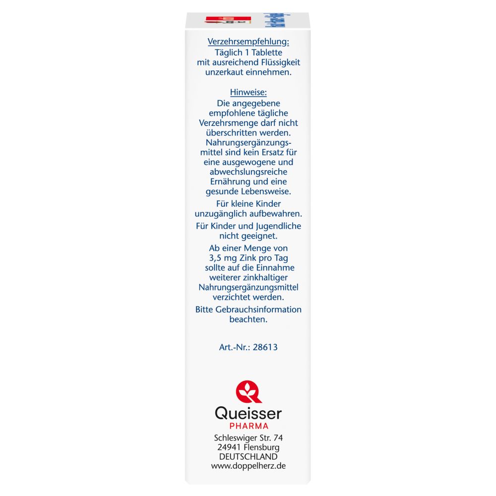 Doppelherz aktiv Haut + Haare + Nägel  60 St Tabletten