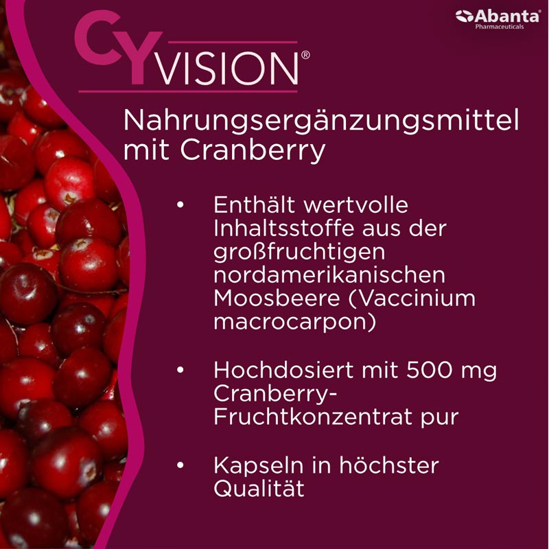 CyVision Cranberry Kapseln 30 St Kapseln
