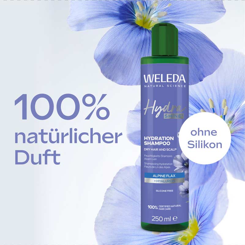 WELEDA Hydra SHINE Feuchtigkeits-Shampoo 250 ml Shampoo