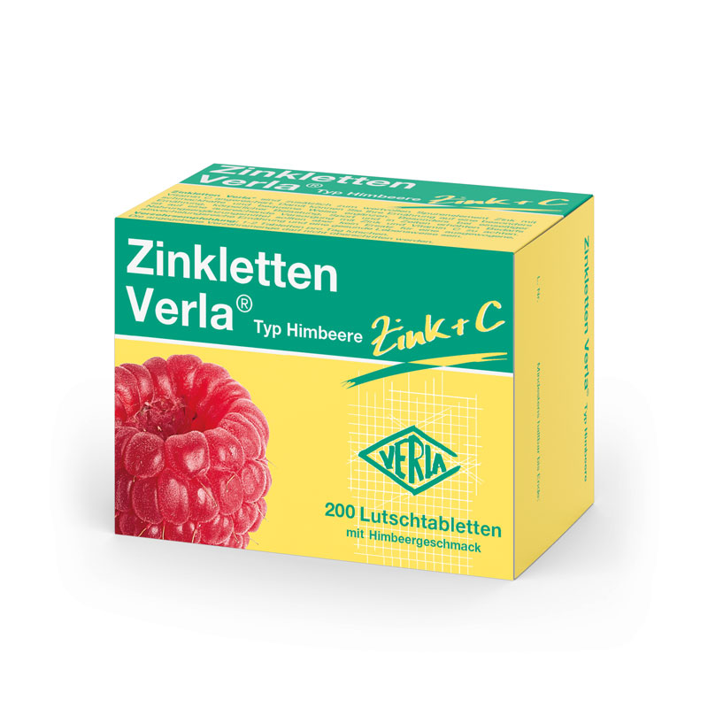 Zinkletten Verla 200 St Lutschtabletten