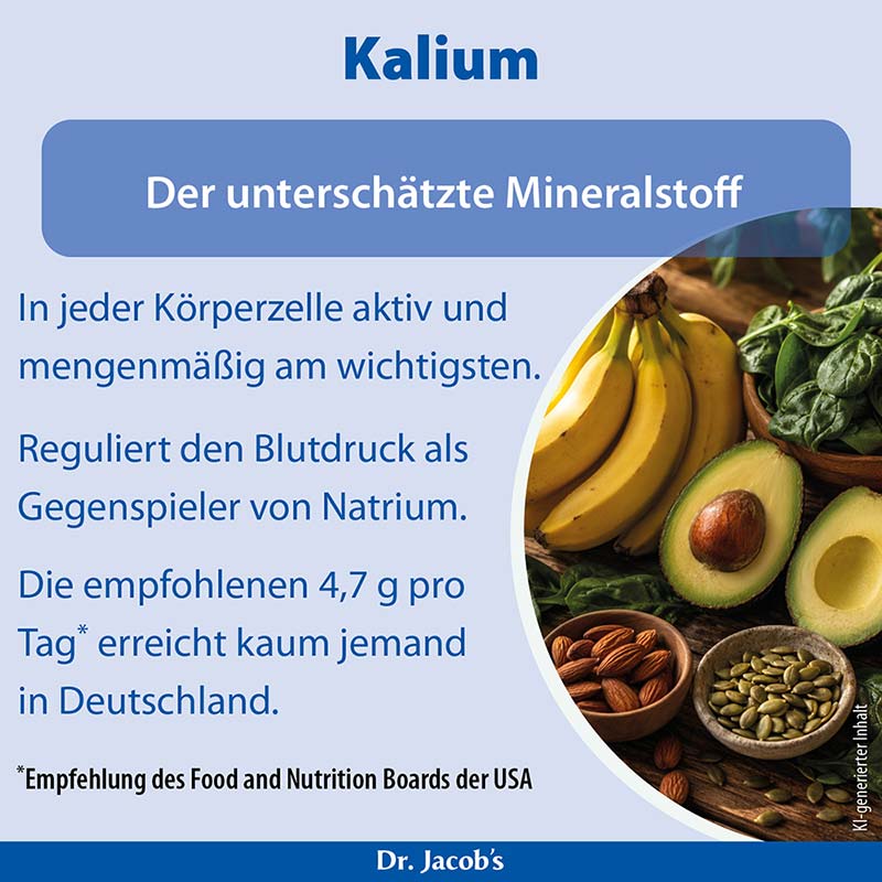 Dr. Jacob's Blutdruck-Salz mit Kalium Salzersatz