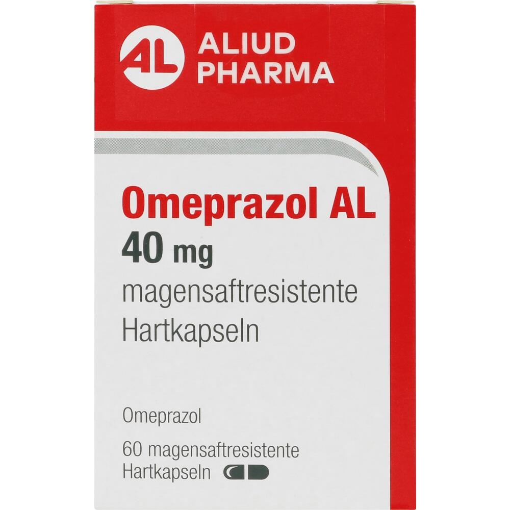 OMEPRAZOL AL 40mg 60 St Magensaftresistente Hartkapseln