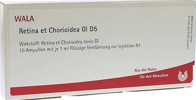 Retina et chorioidea Gl D5 Ampullen 10X1 ml Ampullen