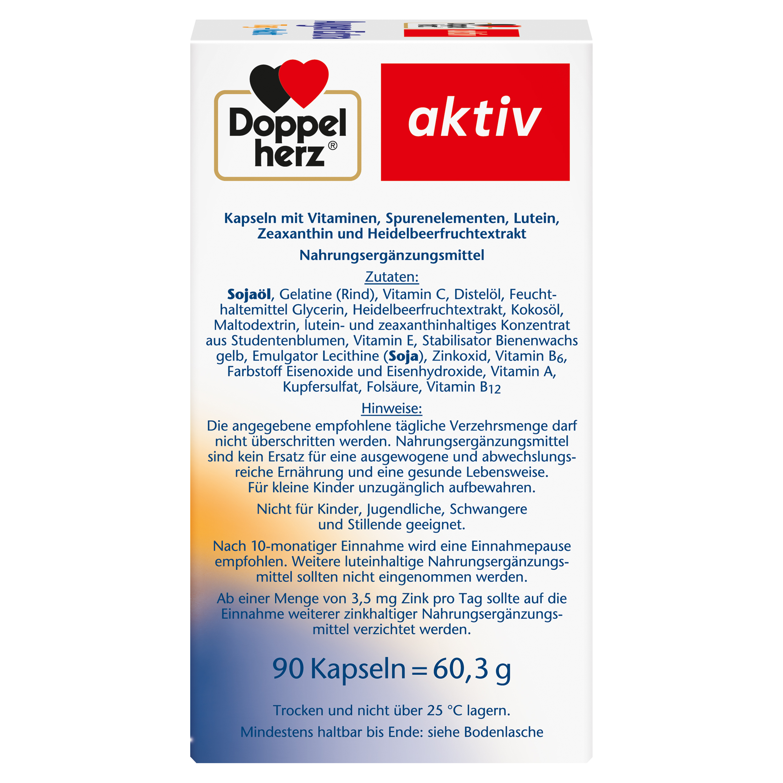 Doppelherz aktiv Augen Extra Tag und Nacht 90 St Kapseln